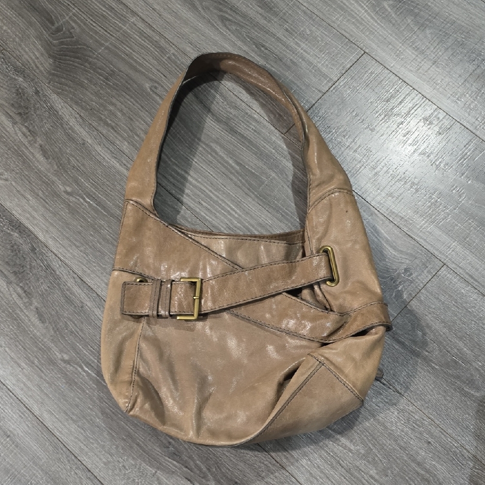 Kooba Tan Leather Hobo Bag. Great Used Condition.